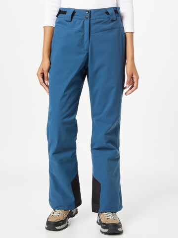 KILLTEC Normalny krój Spodnie outdoor w kolorze niebieski: przód