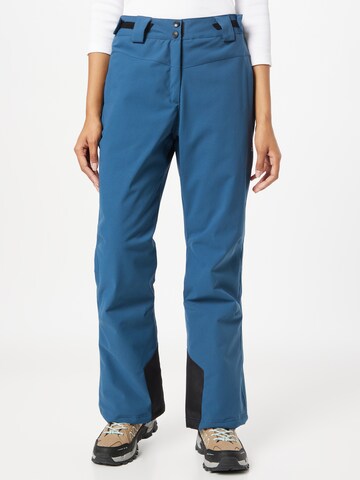 KILLTEC Regular Outdoor Pants in Blue: front