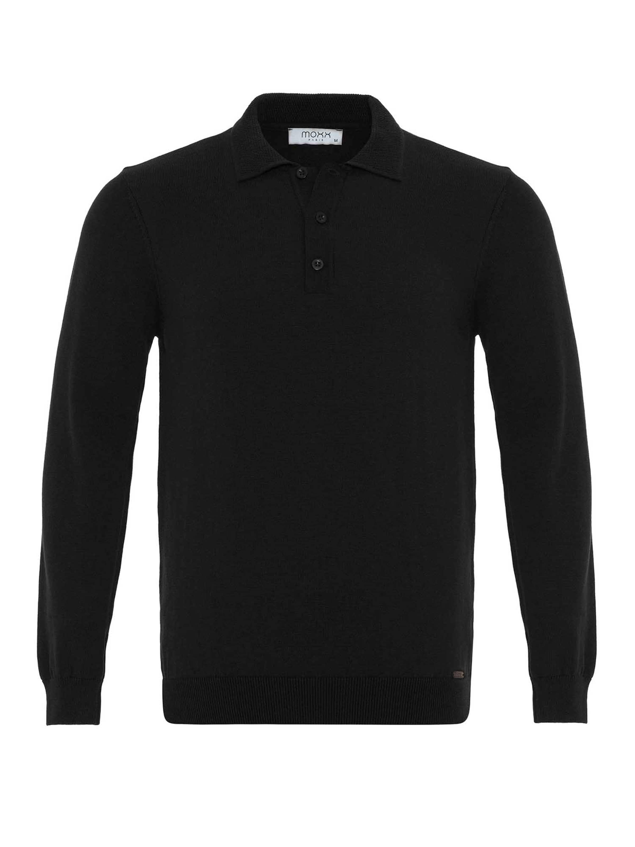 Moxx Paris Pulóver - fekete: elől