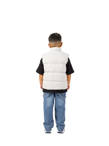 FAMILY 1ST FAMILY 4EVER Vest 'Good Times Duckdown' in White