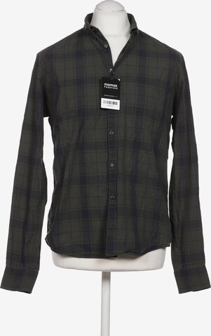 DKNY Button Up Shirt in L in Green: front