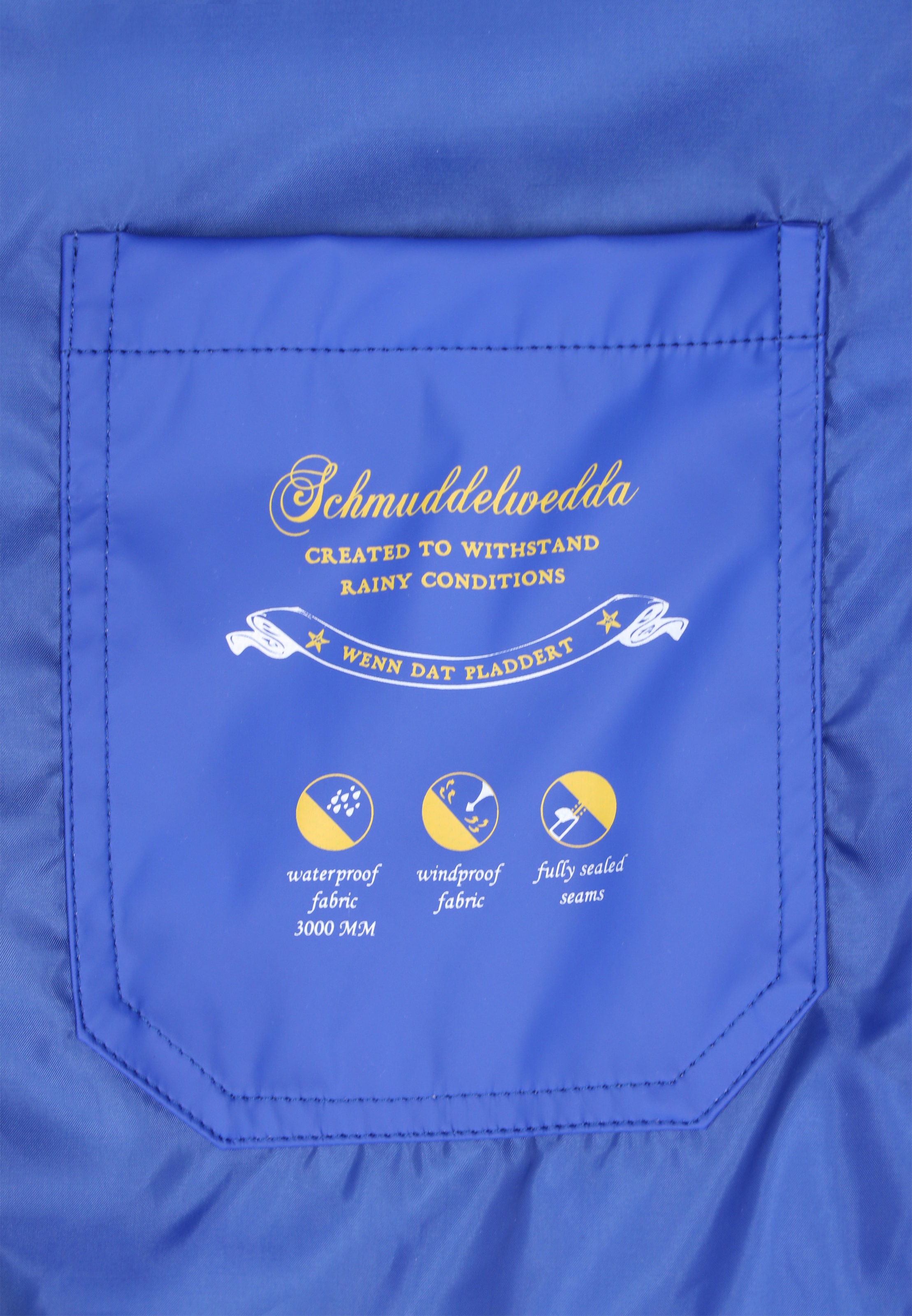 mėlyna Schmuddelwedda Striukė-paltas