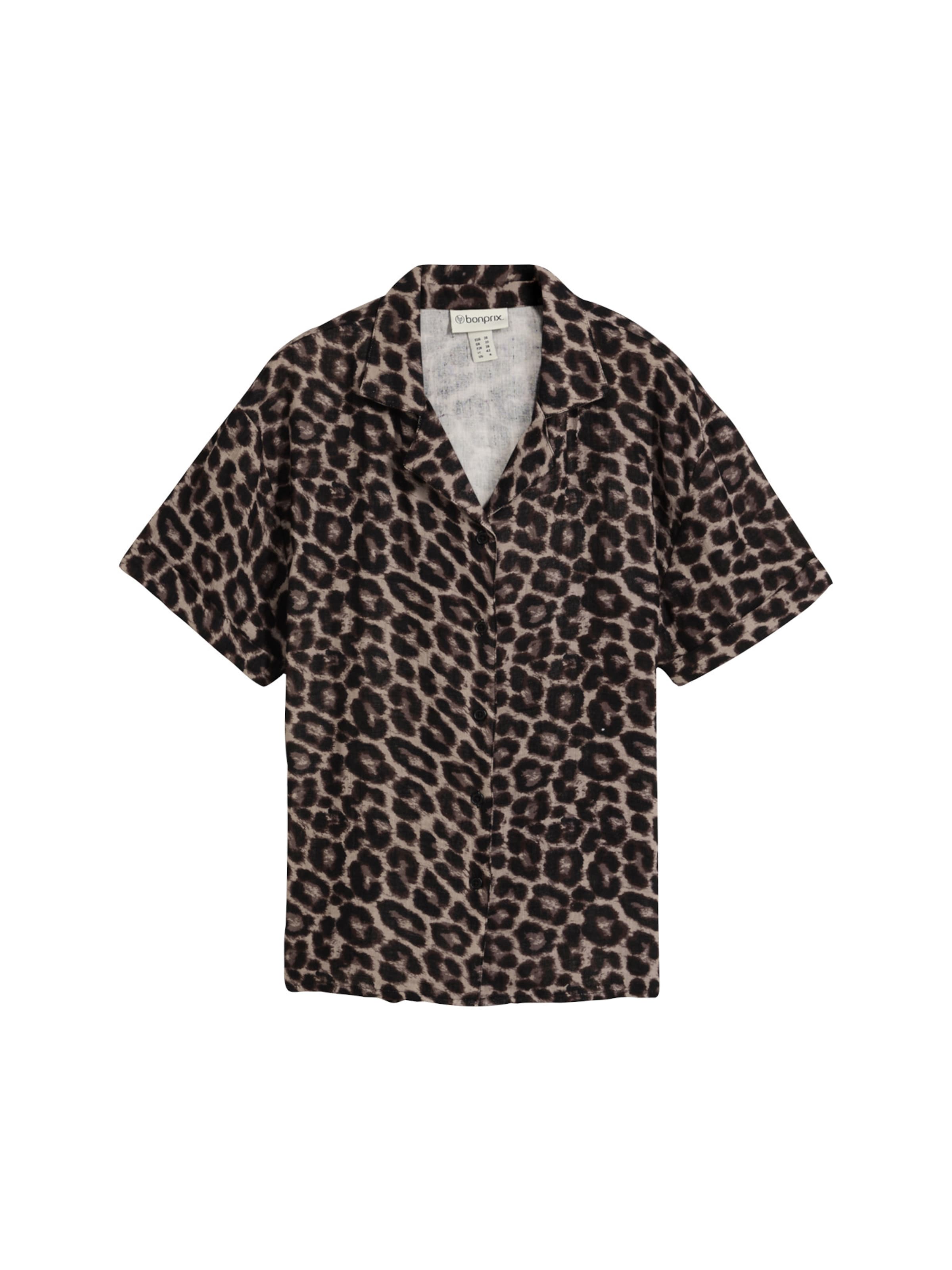 bonprix Bluse in Braun: Vorderseite