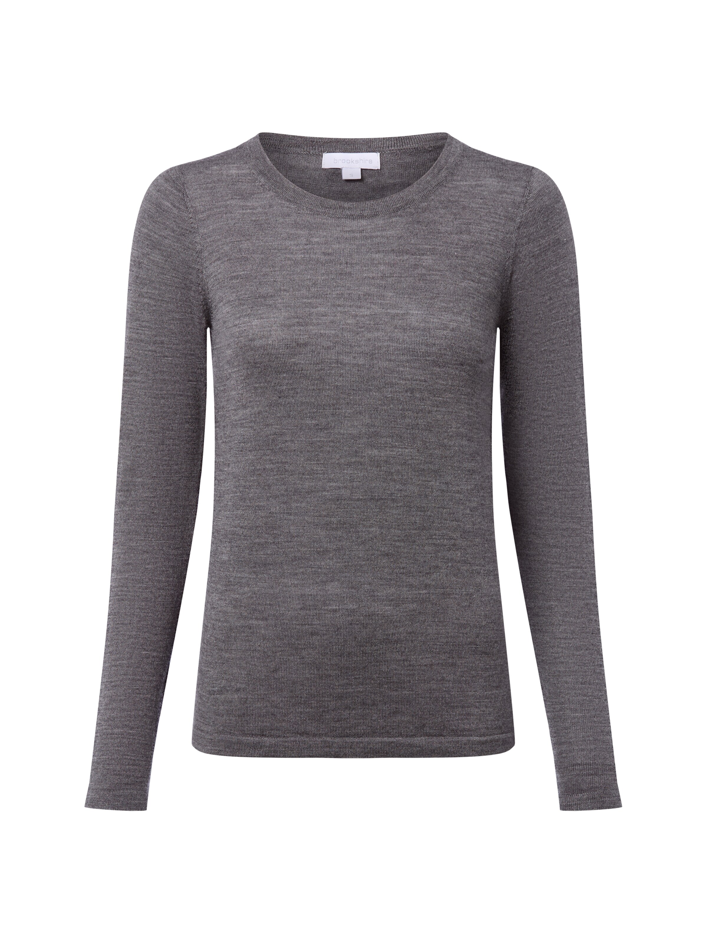 Brookshire Sweater in Grey: front