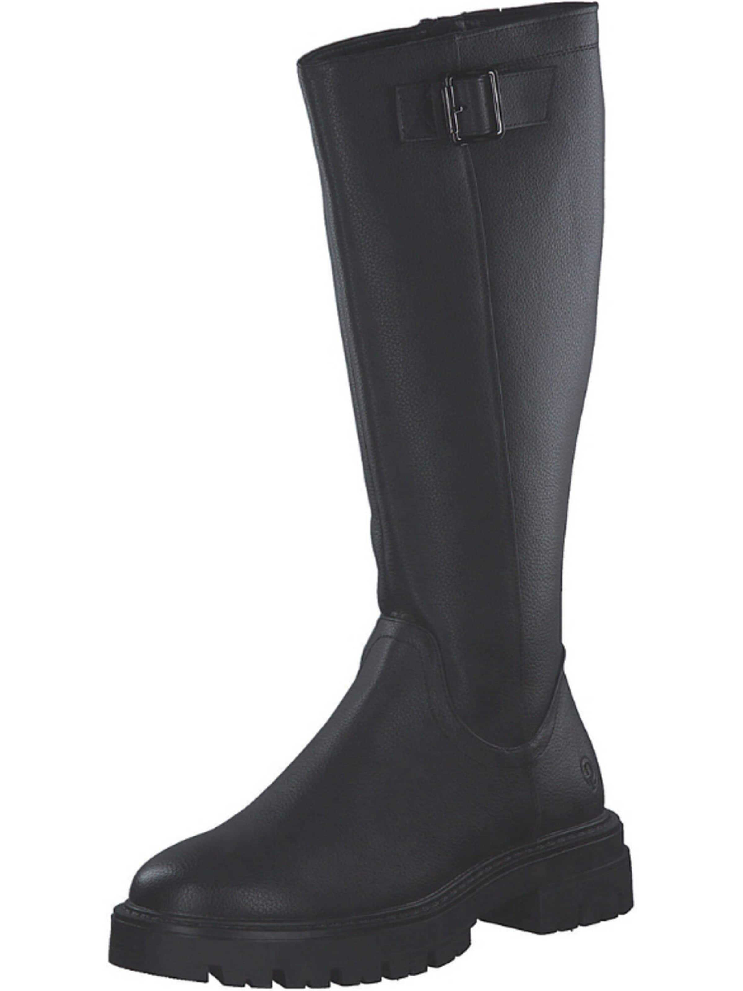 Palado Enkellaarsjes 'Bisstina' in Zwart: voorkant