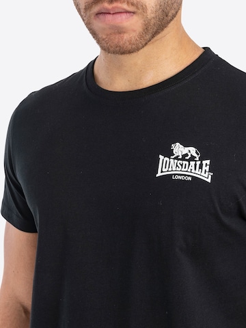 LONSDALE Shirt 'WHITENESS' in Zwart