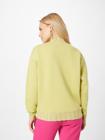 Key Largo Sweatshirt 'GRATEFUL' in Yellow
