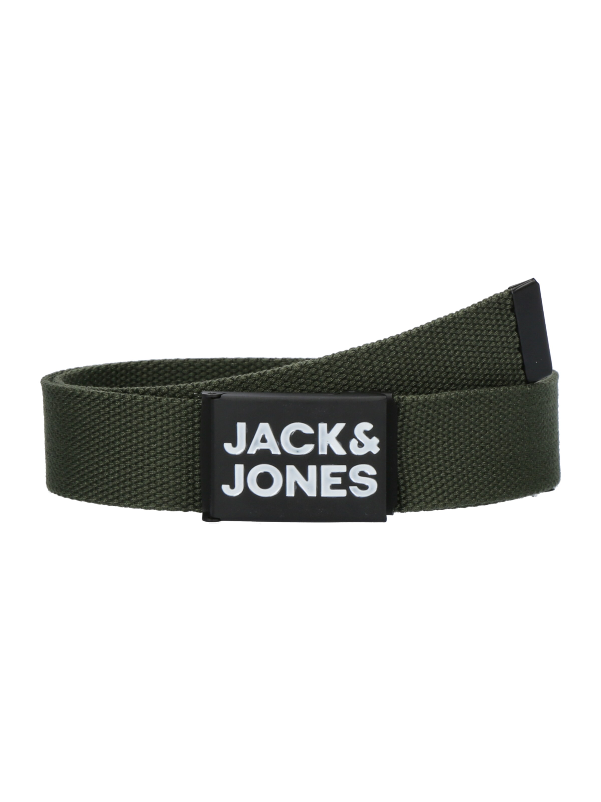 Jack & Jones Junior Belt 'JACBIRK' in Green: front