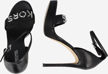 MICHAEL Michael Kors - Sandalias con hebilla 'JORDYN' en negro