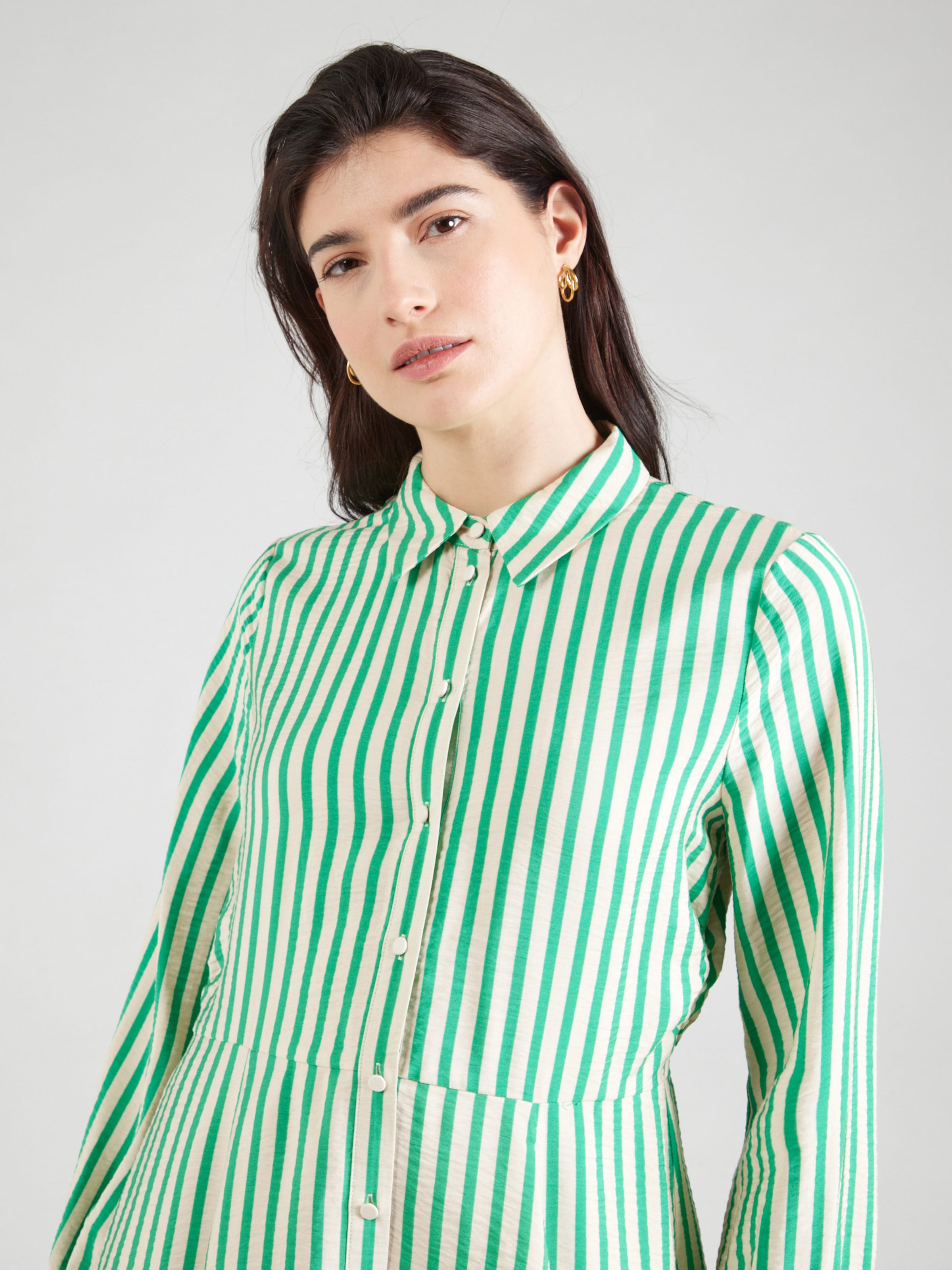 売れ筋商品|||ヤス シャツ レディース トップス YASRIA SHOW - Blouse - iceberg green YAS Shirt Dress 'YASKaya' in Light Purple, Dark Purple