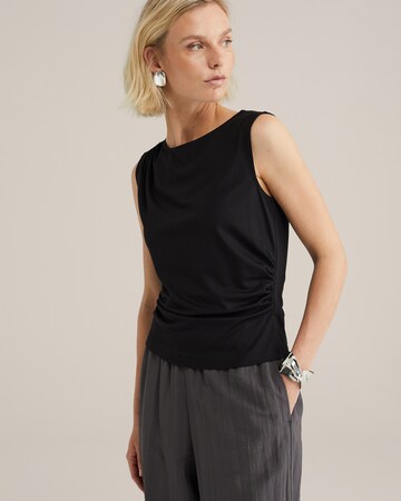 Haut WE Fashion en noir : devant