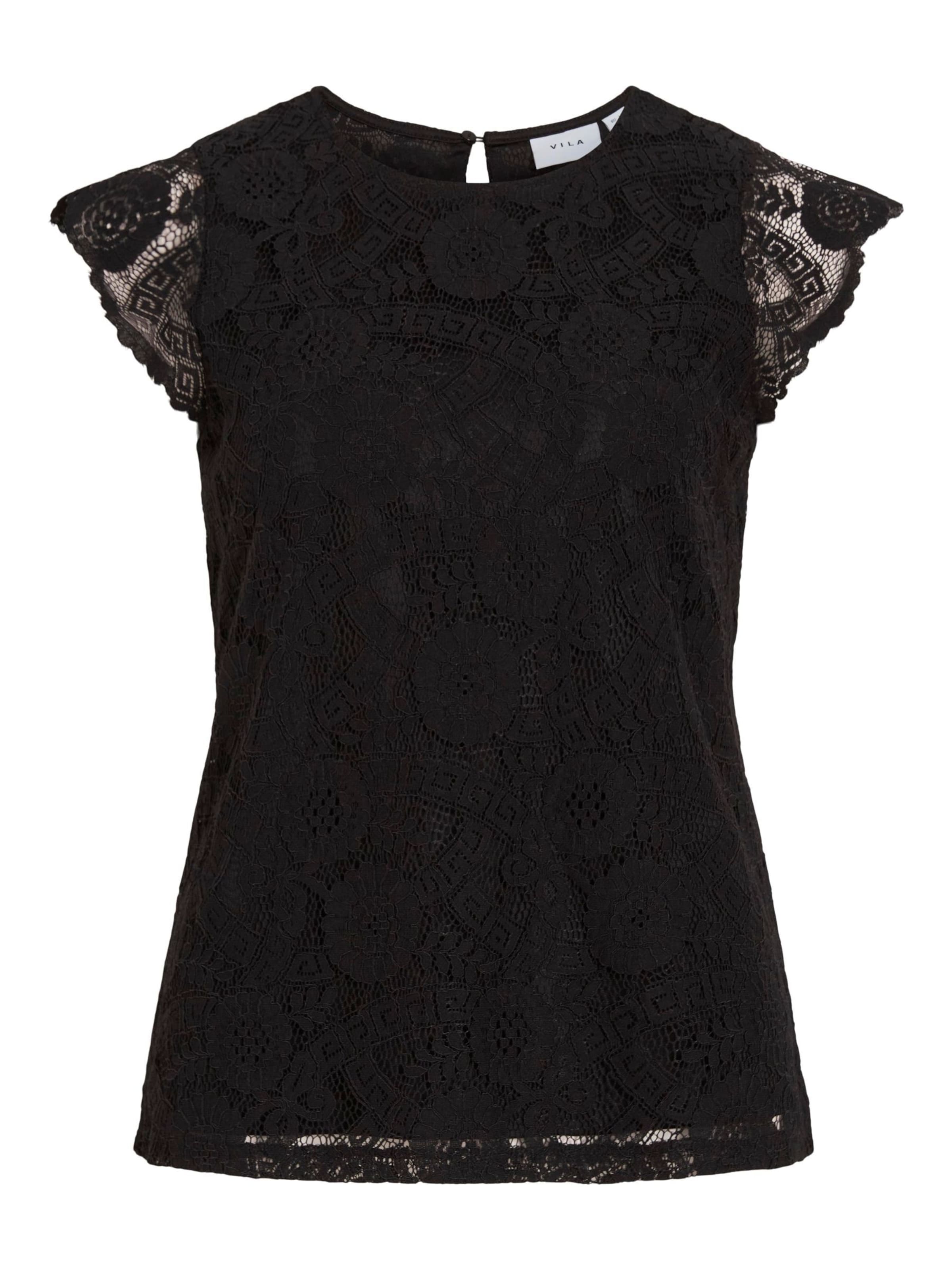 Camicia da donna 'VIMynte' di VILA in nero: frontale