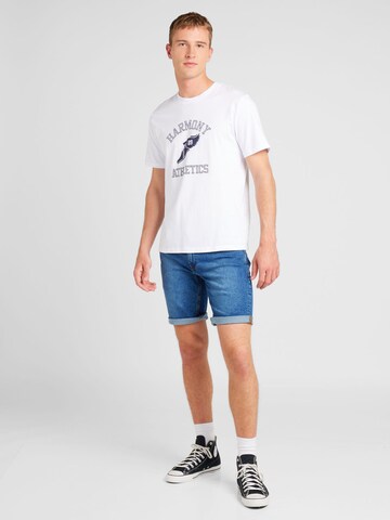 Harmony Paris Bluser & t-shirts '89 ATHLETICS' i hvid