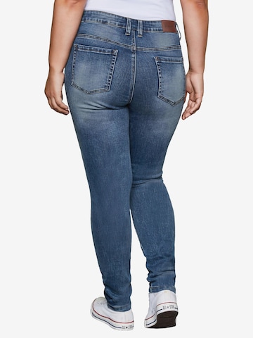 SHEEGO Skinny Jeans i blå