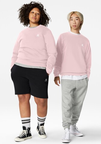 CONVERSE Sweatshirt i rosa