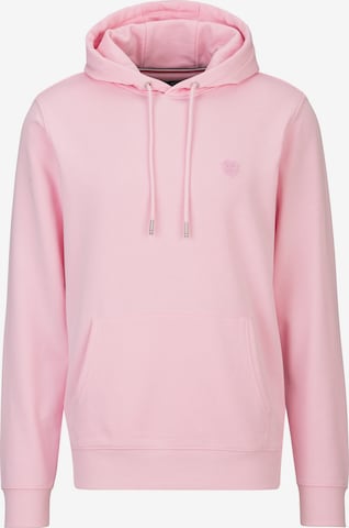19V69 ITALIA Sweatshirt 'Matteo' in Pink: front
