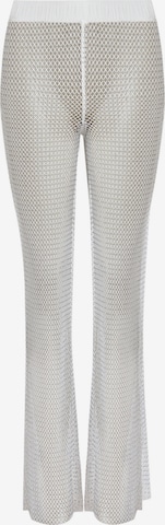 AllSaints Bootcut Broek 'SAFI' in Zilver: voorkant