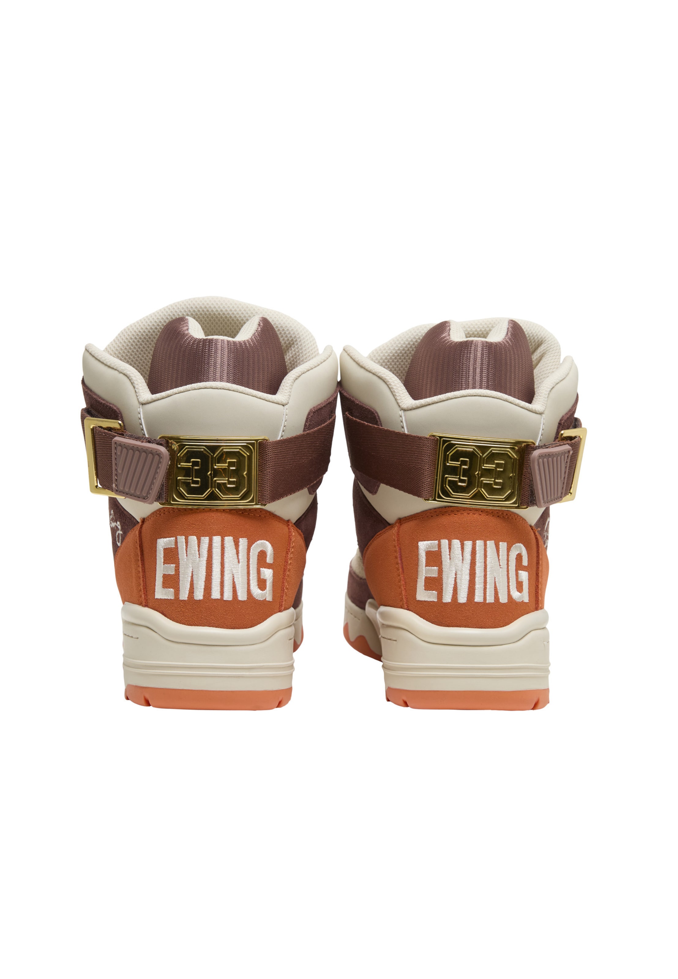 Sneaker alta '33Hi' di Ewing in beige