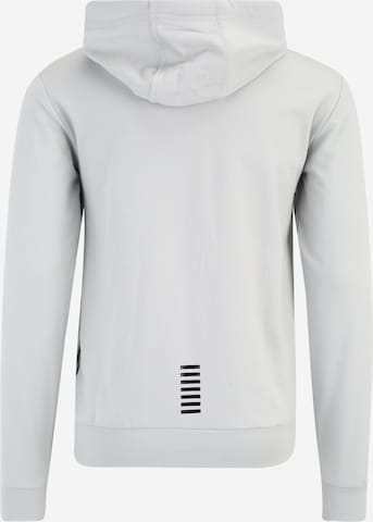 EA7 Emporio Armani - Sudadera con cremallera en gris