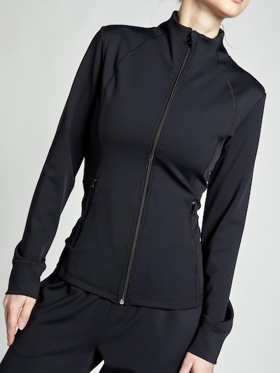 SPORTKIND Sportjacke 'Trainingsjacke mit Taschen'‌‌‌ in schwarz, Produktansicht