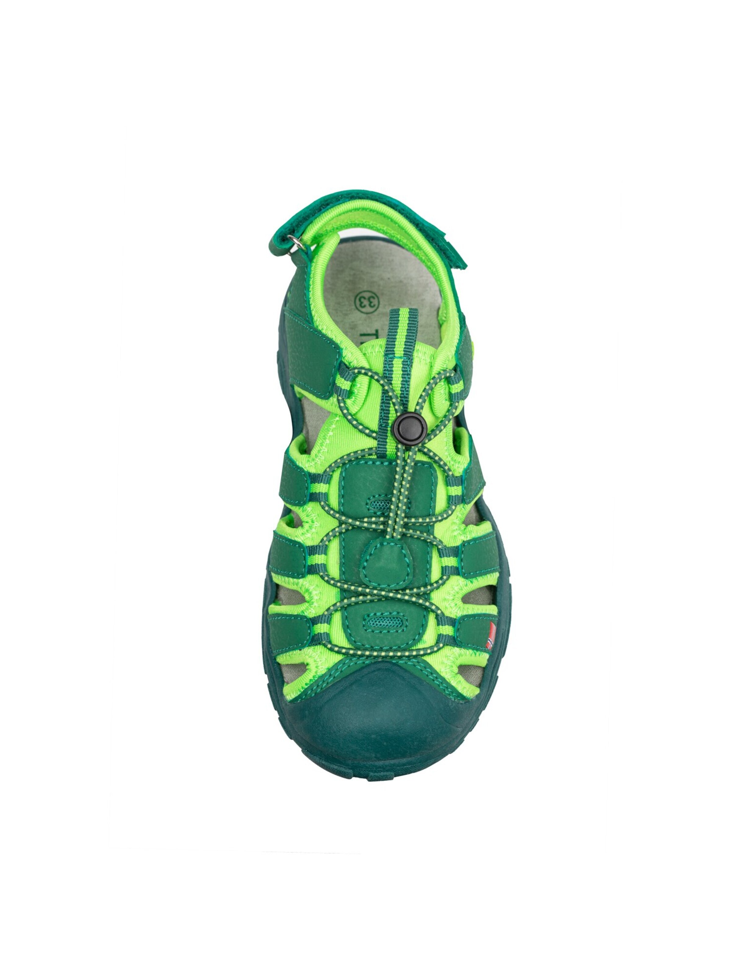 TROLLKIDS Sandals in Green