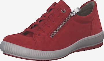 Legero Athletic lace-up shoe 'Tanoro 5.0' in Red: front