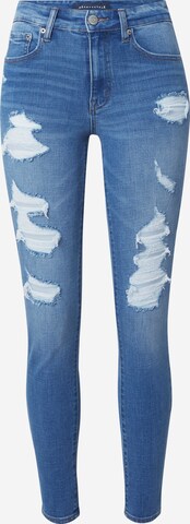 AÉROPOSTALE Skinny Jeans in Blue: front