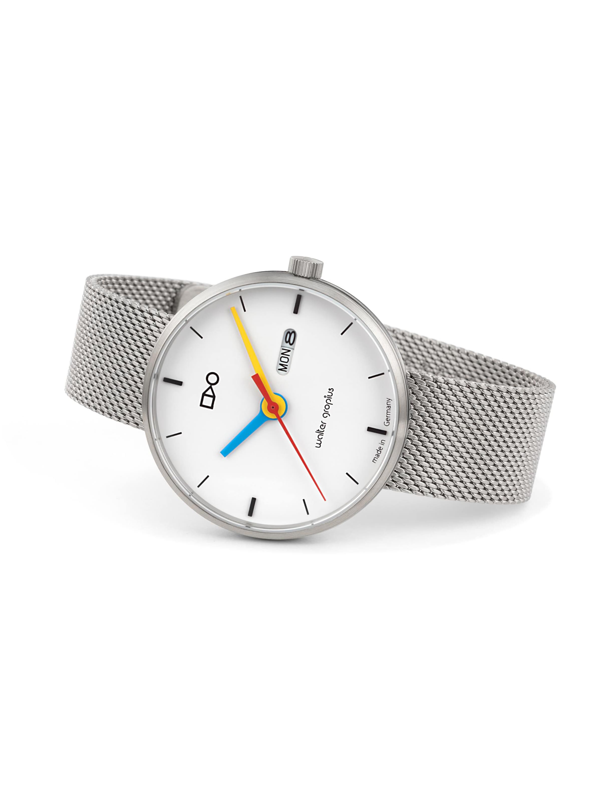 WALTER GROPIUS Analog Watch 'SIMPLEX' in Silver