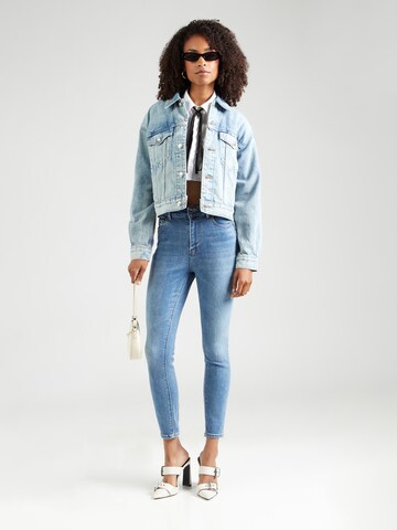 Skinny Jean 'Mila' ONLY en bleu