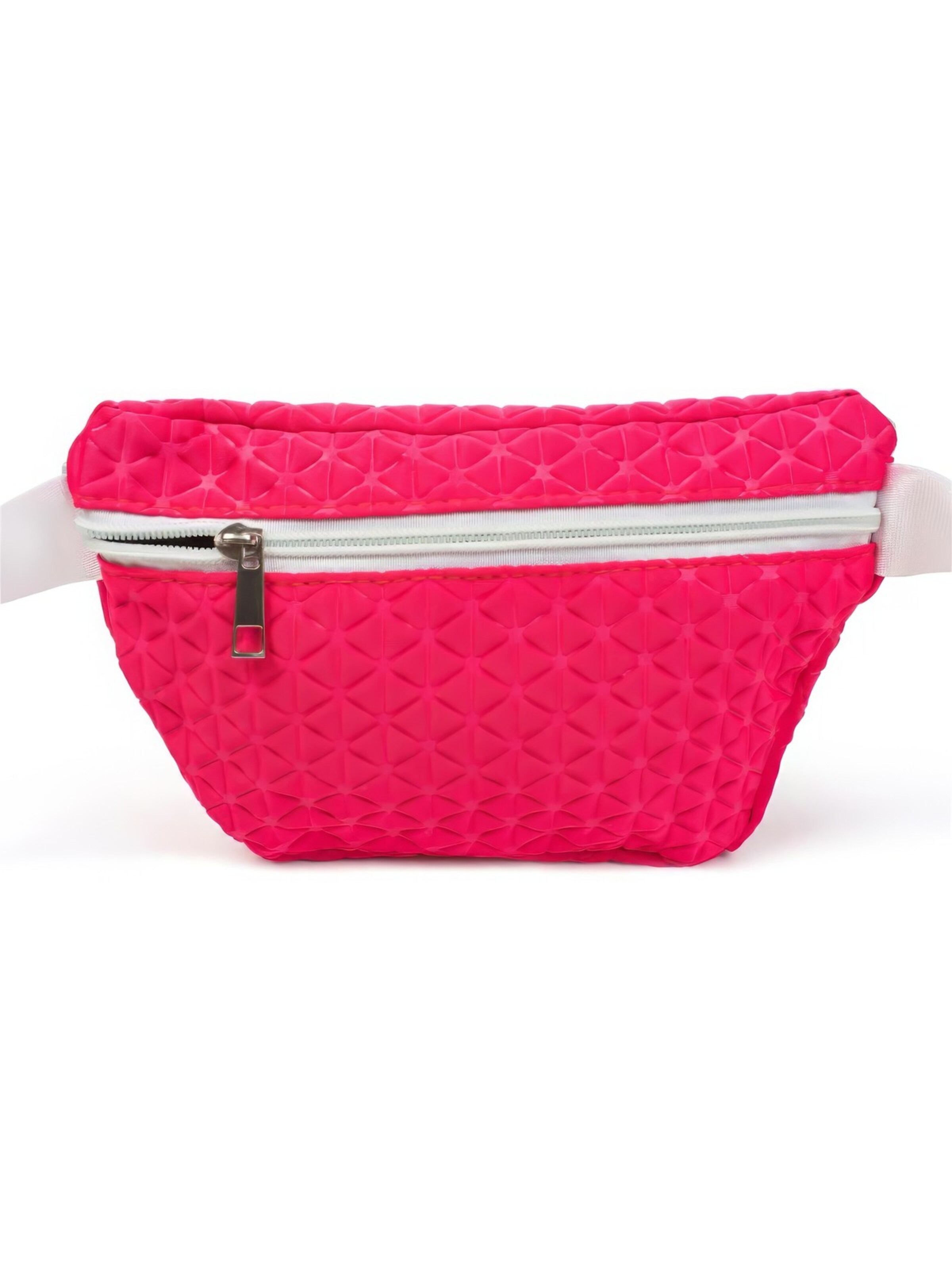 styleBREAKER Gürteltasche 'Bauchtasche geometrische Prägung, Gürteltasche'‌‌‌ in Pink