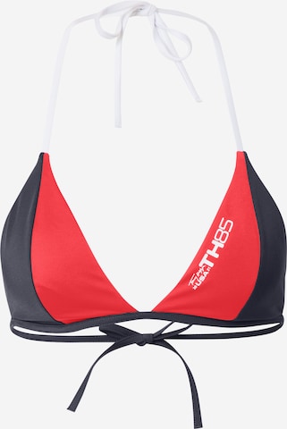 Triangle Hauts de bikini Tommy Hilfiger Underwear en rouge : devant