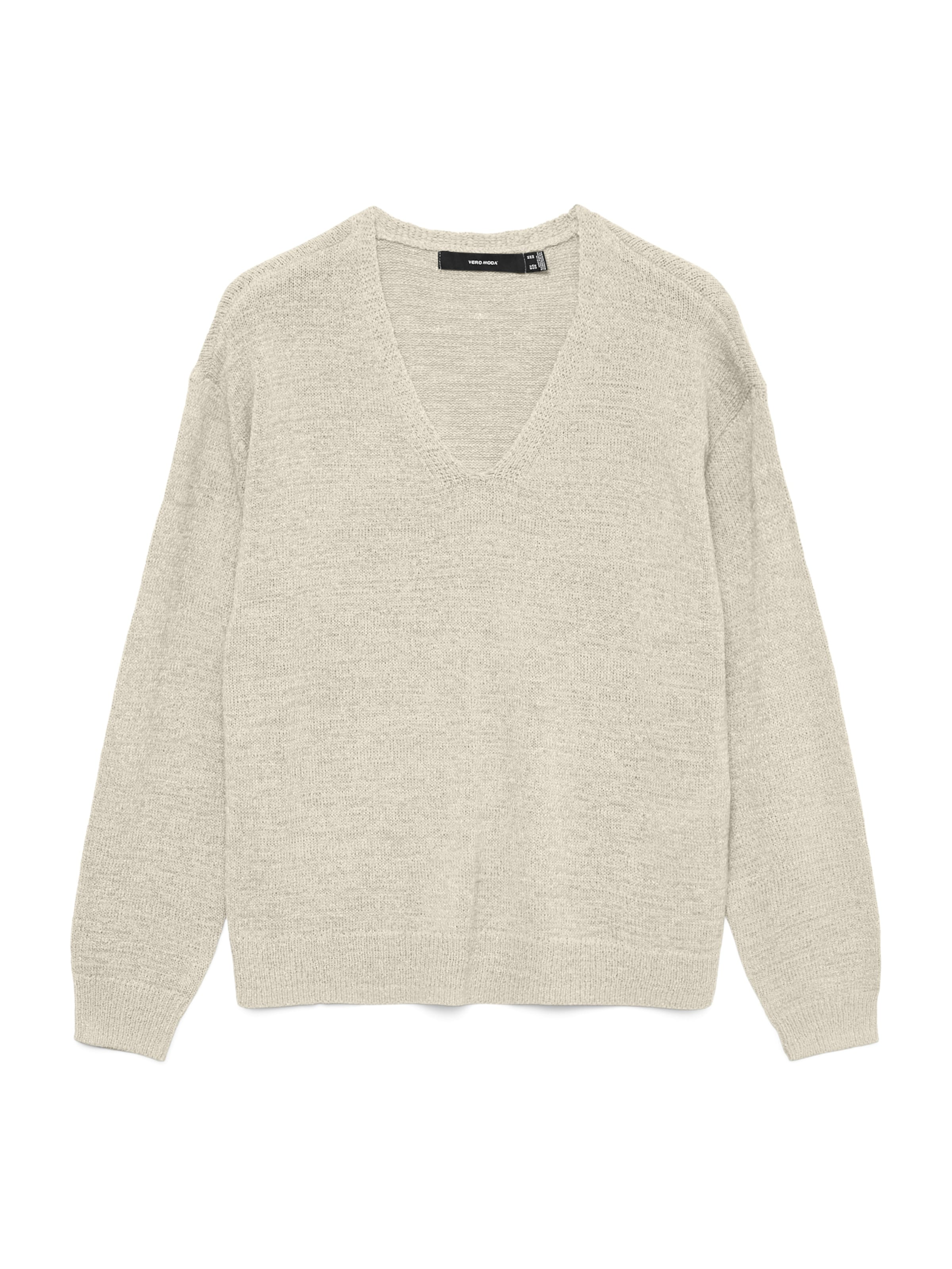 VERO MODA Sweter 'VMCharity' w kolorze biały: przód