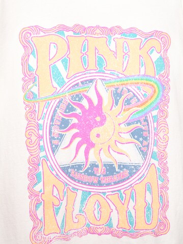 Pull&Bear Koszulka 'PINK FLOYD YING YANG' w kolorze biały