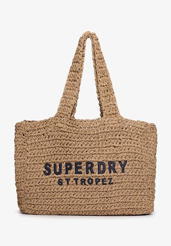 Sac de plage Superdry en marron
