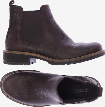 ECCO Stiefelette 38 in Braun: predná strana