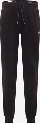 s.Oliver Tapered Pants in Black: front