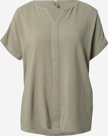 Soyaconcept Blouse 'Radia' in Groen: voorkant