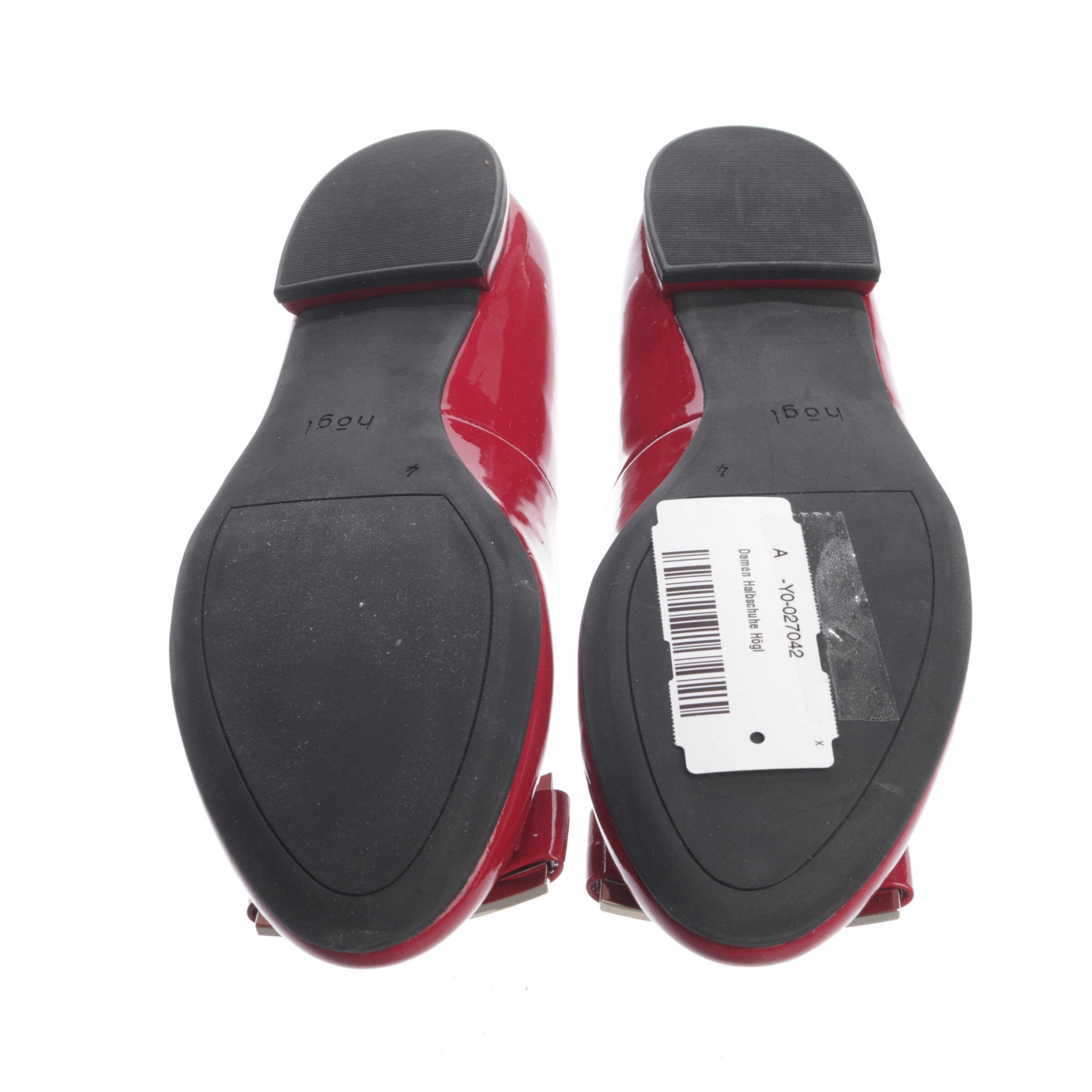 Högl Flats & Loafers in 37 in Red