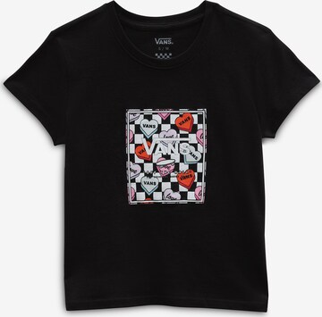 VANS Shirt 'BOX CANDY HEARTS' in Black: front