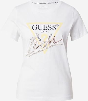 GUESS Shirt in Wit: voorkant