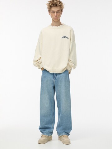Pull&Bear Pullover in Weiß
