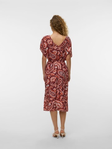 VERO MODA Jurk 'Nellie' in Rood