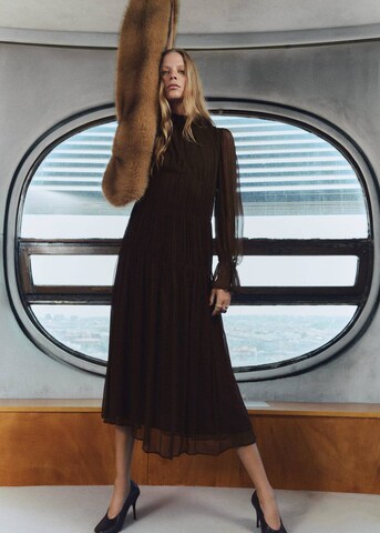 MANGO Dress 'Sienna' in Brown: front