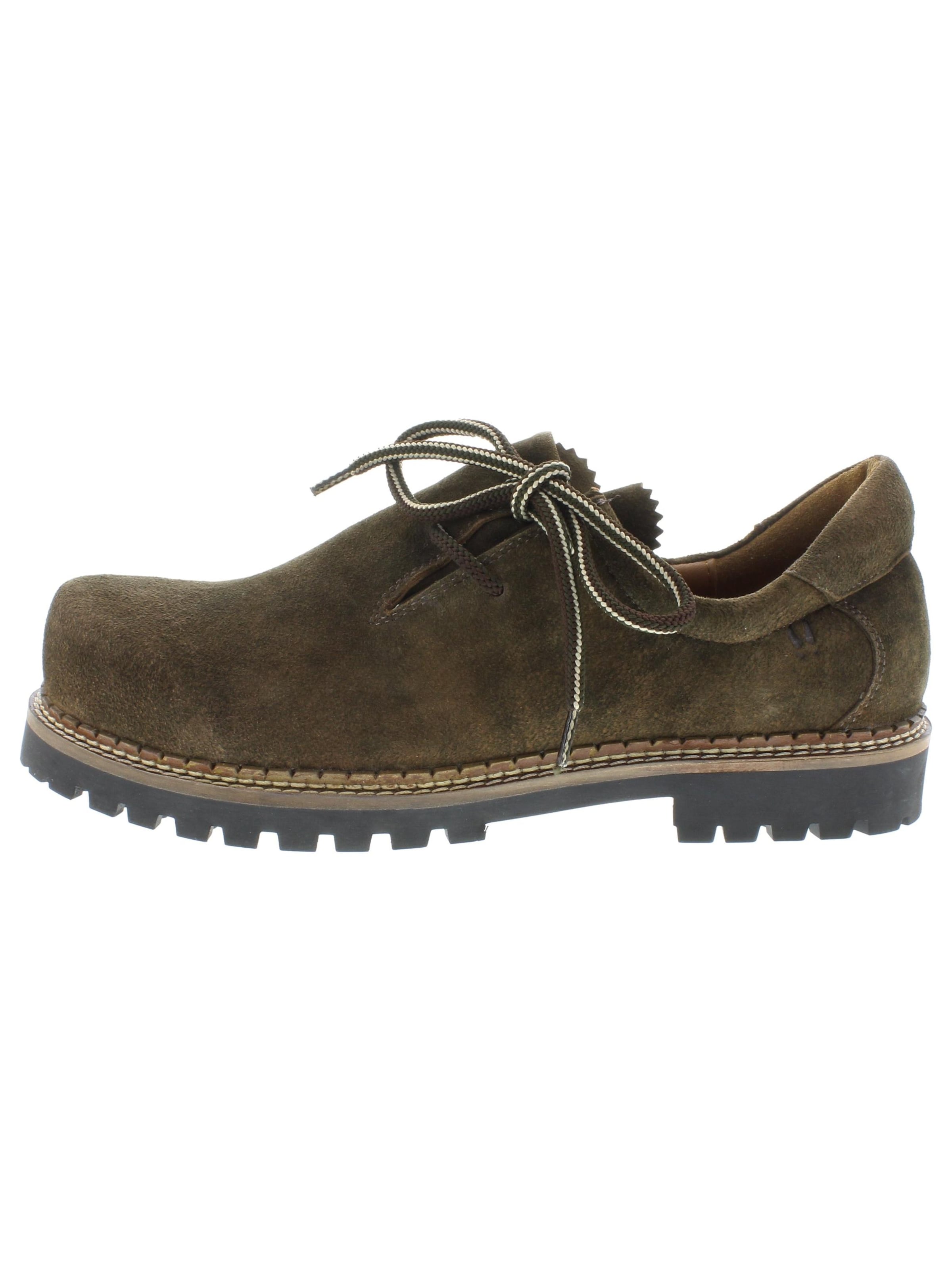 RAUSCHZEIT Traditional Shoes in Brown: front