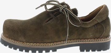 RAUSCHZEIT Traditional Shoes in Brown: front