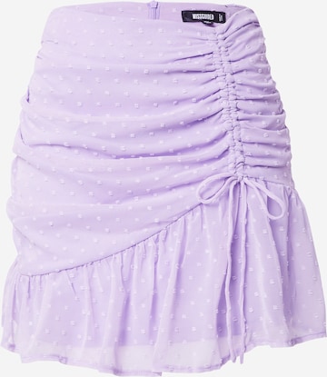 Missguided Skirt in Purple: front