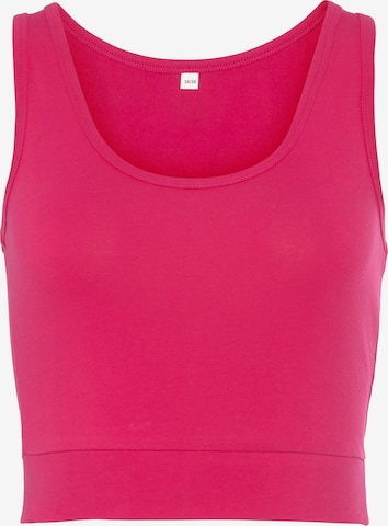 LASCANA Sports Top in Pink: front