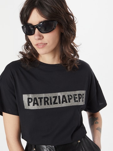 PATRIZIA PEPE T-Shirt in Schwarz