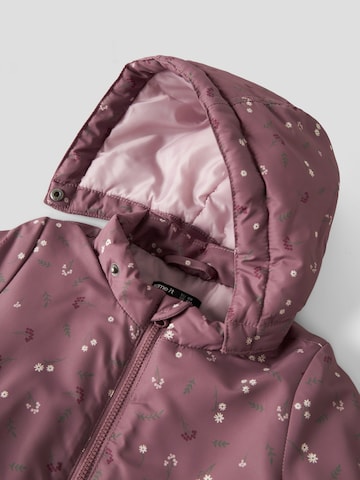 NAME IT - Chaqueta de entretiempo 'NBFMAXI' en lila