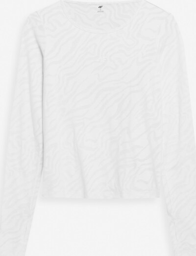 4F Tehnička sportska majica 'TSDL014' u siva / bijela, Pregled proizvoda